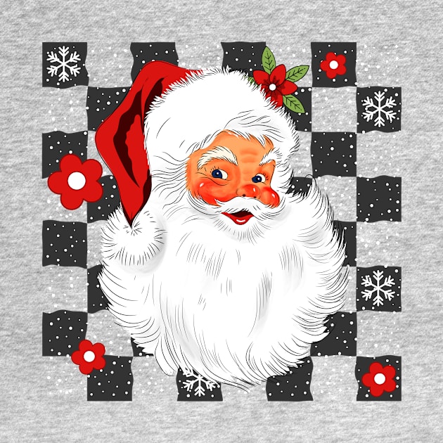 Santa in retro style by My Happy-Design